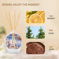 Diffuseur de parfum en verre RTS WY 4 Styles 100ml, diffuseur de parfum d'ambiance de luxe pour bureau, hôtel, chambre, aromathérapie, parfum d'intérieur