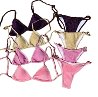 OEM Private Label Luxe Tweedelige Push-up Designer Bikini Eco-vriendelijke 2026 Custom Badkleding voor Vrouwen