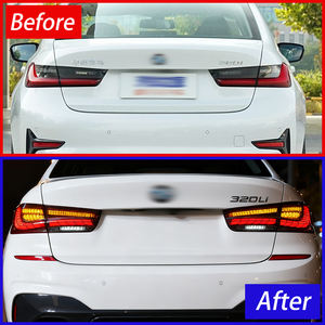 Luces Traseras LED para <span class=keywords><strong>BMW</strong></span> Serie 3 G20 G28 320i 325i 330i 2019-2025, Conjunto de Luces Traseras Dinámicas con Diseño de Escamas de Dragón, Accesorios de Actualización - Product Image 6