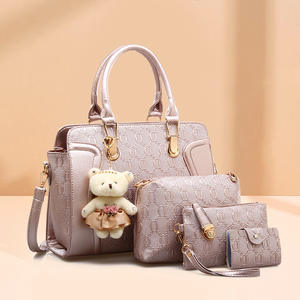 New Women's Crossbody Handbag <b>Set</b> Mother and Daughter <b>Bags</b> Fashionable Four-Piece <b>Set</b> Wholesale - Product Image 1