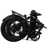 Vélo électrique pliable de ville 13Ah 48V 500W 20 pouces, vélo pliable Brompton, vélo pliable Java Neo Tri Fold