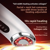Zevenkleurige lichttherapie gezichtsmassager met meerdere frequenties en ingebouwde batterij, cadeauverpakking - Mei Zhiyan model