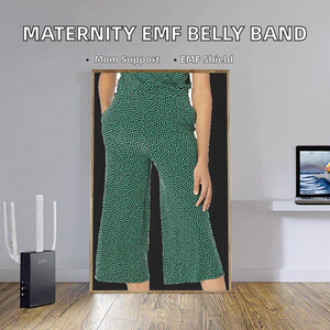 Faja de Soporte Abdominal Protectora de Fibra Plateada Transpirable Antiestática Ecológica para Embarazo y Maternidad con Protección EMF - Product Image 2