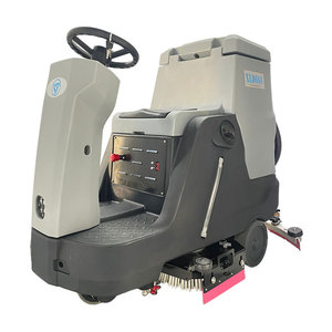 Xinlide XLD666 Ride On Floor Scrubber 85L Clean Water Tank Electric Industrial <b>Cleaner</b> For Factory Warehouse Mall - Product Image 2