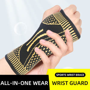 High Quality Nylon Spandex Custom Logo <strong>Thumb</strong> Wrist Protector Compression Adults Wrist <strong>Guard</strong> for Sports High Quality Sport - Product Image 5