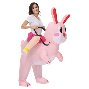 Costume de mascotte gonflable unisexe pour adultes, lapin de Pâques et insectes, pour festivals, carnavals et fêtes - Product Image 3