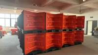 Barrera de seguridad contra inundaciones de plástico ABS personalizada, control de flujo, suministro de fábrica, buen precio