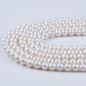 ไข่มุกน้ำจืดธรรมชาติสีขาวทรงกลมขนาด 11-13 มม. ยี่ห้อ Zhuji Edison ผลิตภัณฑ์กึ่งสำเร็จรูปสำหรับขายส่ง - Product Image 4