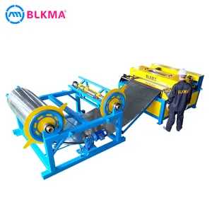 BLKMA factory supply coil duct line 2 pipe tube making machine
