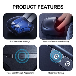 Masajeador de pies eléctrico inteligente con circulación sanguínea infrarroja y presión de aire para aliviar el dolor de pantorrilla Versión de exportación - Product Image 4