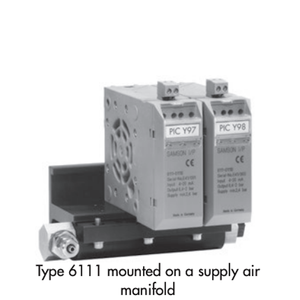 Convertisseur électropneumatique Samson Type 6111 I/P avec vanne à boisseau sphérique pour signaux en courant continu - Product Image 3