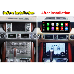 Krando AC Panel LCD Climate Screen pour Range Rover <span class=keywords><strong>Vogue</strong></span> V8 2002 - 2012 Car AC Control Board Support Carplay <span class=keywords><strong>Mode</strong></span> jour et nuit - Product Image 2