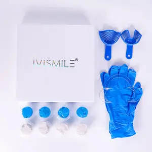 Material de impressão dental de ivismile, massinha para guardas de boca personalizada superior e superior