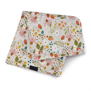 Coperta per Neonati in Bambù Organico, Coperta Oversize Ecologica, Fascia Avvolgente per Neonati con Stampa Personalizzata - Product Image 5