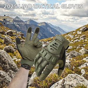 2025 NEW LIAO Outdoor Sports Rescue Protective Gear Waterproof Breathable Touchscreen Hunting Tactical <b>Gloves</b> UV Protection - Product Image 2