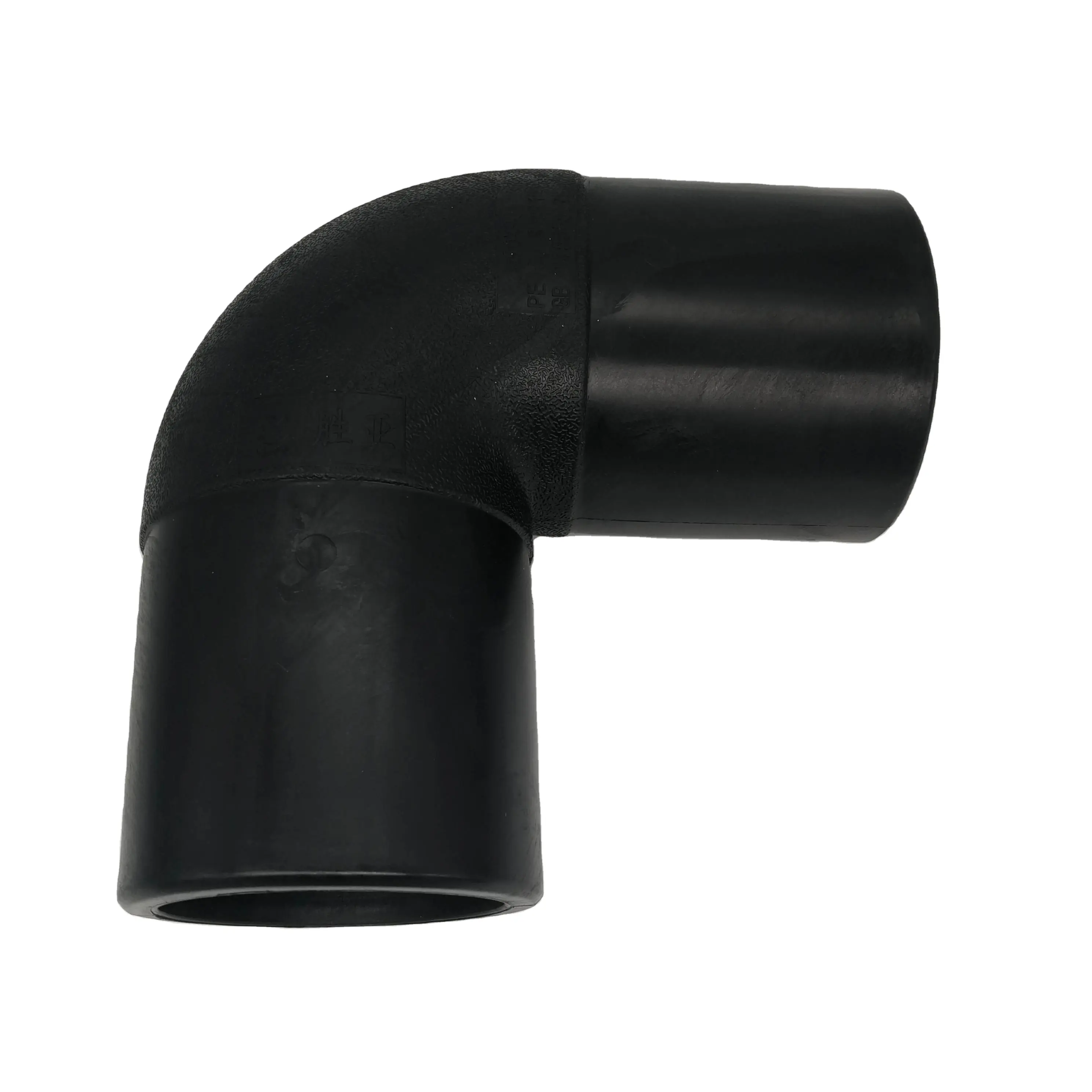 Guaranteed Quality Dn63 L Shape Gas Hdpe Pe Butt Fusion 90 Degree Fitting Elbow