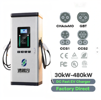 CHESU 60Kw 120kw 150KW 180KW Chargeur rapide DC pour véhicules électriques, station de recharge commerciale pour véhicules électriques avec RFID 4G pour la recharge publique