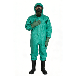 <span class=keywords><strong>Traje</strong></span> de Protección de una Pieza de Material Compuesto de Caucho de Alta Calidad, Resistente a Ácidos y Álcalis, <span class=keywords><strong>Traje</strong></span> Químico, <span class=keywords><strong>Traje</strong></span> de Protección <span class=keywords><strong>Nuclear</strong></span> CBRN - Product Image 3