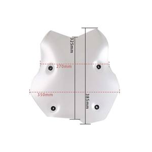 Parabrisas de Viaje Más Alto y Ancho de Material PC de 5 mm de Grosor, Ajustable, 44 cm de Altura para BMW F750GS F850GS ADV 2017-2023 - Product Image 4