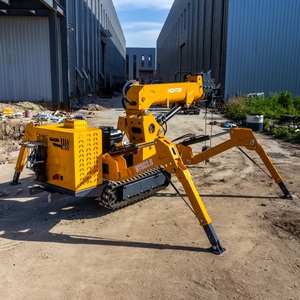 Bestselling Products 3-10 Ton Hydraulic Spider <b>Crane</b> Mini Crawler <b>Remote</b> <b>Control</b> Ce Certified for Indoor Construction - Product Image 3