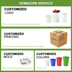 Biopartner tái sử dụng takeout 5oz 6oz phân hủy sinh học tinh bột ngô ly cà phê ly nhựa dùng một lần phân hủy sinh học drinkware - Product Image 6