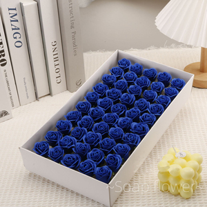 Bunga buatan grosir dekorasi rumah Harga Murah pabrik 3 lapisan 4cm kepala Sabun mawar - Product Image 3