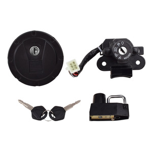 Ignition Switch Lock And Fuel <b>Cap</b> <b>Key</b> Set For Kawasaki KLX250SF KLX250S Dual Sport Motorcycle Replacement Parts - Product Image 2