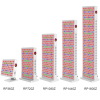 Infrarouge à lumière rouge 450nm/530nm/630nm/660nm 810nm/830nm/850nm Luminothérapie NIR Full Body Red Light Therapy Panneau de soulagement de la douleur