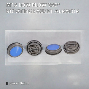 Aérateur de robinet universel à faible débit 1,5 GPM, filetage 15/16-27, design minimaliste pour douche - Product Image 3