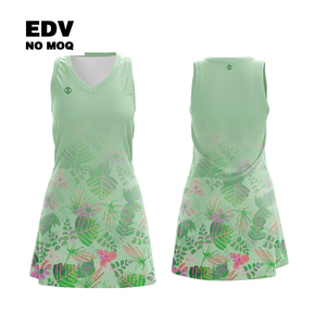 Netball ชุดทีม wicking ความชื้นพร้อมโลโก้ที่กำหนดเองน้ำหนักเบาสำหรับเกมฝึกซ้อม - Product Image 4