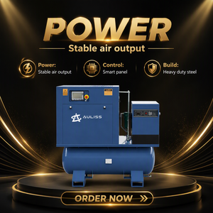 <span class=keywords><strong>Compresseur</strong></span> <span class=keywords><strong>d</strong></span>'air à vis tout-en-un 11 kW 15 kW 16 bars 15 CV 20 CV avec sécheur, silencieux, industriel pour <span class=keywords><strong>atelier</strong></span> de <span class=keywords><strong>d</strong></span>écoupe laser CNC - Product Image 1
