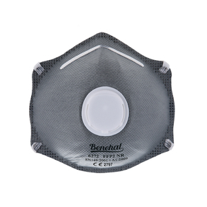 Máscaras de PPE industriales desechables aprobadas por la CE EN149 <span class=keywords><strong>FFP2</strong></span> 6272 Respiradores con válvula de contaminación de carbono Máscaras de seguridad en el lugar de trabajo - Product Image 1