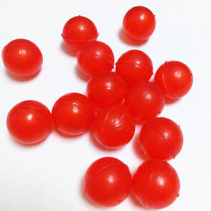 재고 있음 레드 폴리프로필렌 중공 플로팅 볼 9.5mm 10mm 좋은 가격 - Product Image 1