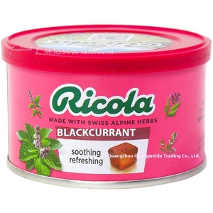 Pastillas Blandas <span class=keywords><strong>Ricola</strong></span> Importadas de 100g con Hierbas y Especias para la Garganta, Recubiertas de Plata, Certificadas Halal, 12 Meses de Caducidad - Product Image 4