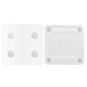 เครื่องชั่งน้ำหนักไขมันในร่างกาย Lefu รุ่นสี่เหลี่ยมผืนผ้า สีขาว ใช้แบตเตอรี่ ชั่งน้ำหนักได้อย่างแม่นยำ สำหรับใช้ในบ้าน เครื่องชั่งอิเล็กทรอนิกส์เพื่อสุขภาพ - Product Image 1