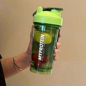 Men's Sports Fitness Milk Shake Cup <b>Scale</b> High-Temperature Resistant Plastic Thermal Insulation 12-24 Hours Waterproof American - Product Image 6