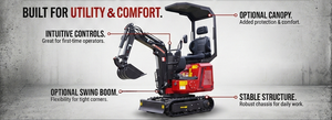 <span class=keywords><strong>Mini</strong></span>-excavatrice sur chenilles <span class=keywords><strong>Rhinoceros</strong></span> XN660 0,6 tonne - Product Image 5