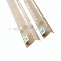 Protections d'angle décoratives en plastique PVC pour tablette, protections d'angle de mur en caoutchouc
