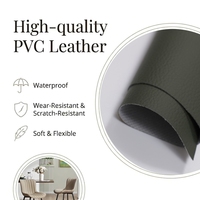Cuir de crocodile PVC résistant au vieillissement, acceptant les commandes OEM et ODM, pour chaises et meubles