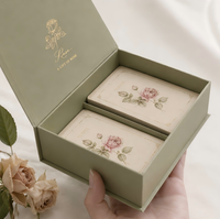 Cadeau personnalisé avec message positif pour cartes d'affirmation personnalisées, cartes de tarot/oracle finies brillantes, double jeu de cartes Kingcards