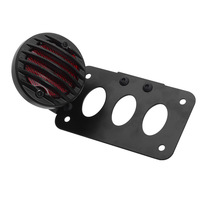 Feu arrière modifié pour moto - Support de plaque d'immatriculation arrière et latéral intégré style rétro Davidson Chine
