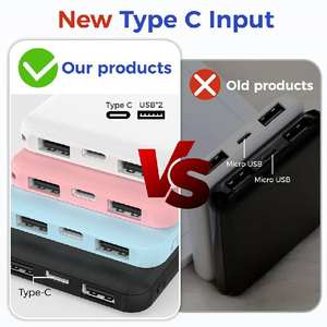 Cargador Portátil Mini <span class=keywords><strong>de</strong></span> 5000 mAh, Carga Rápida <span class=keywords><strong>de</strong></span> 10 W, Banco <span class=keywords><strong>de</strong></span> Energía <span class=keywords><strong>de</strong></span> Viaje, Compatible con <span class=keywords><strong>iPhone</strong></span> y Teléfonos Inteligentes Android - Product Image 4