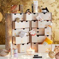 Couronne gagner chien vide calendrier de l'avent de Noël pr boîte pour chocolat cosmétique cadeau emballage souvenir bébé 12 24 jours boîtes en papier
