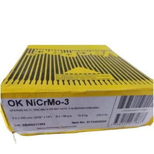 Alambre de soldadura ESAB Exaton Ni60 AWS A5.11, electrodos de palo de níquel (SMAW) para níquel (níquel-<span class=keywords><strong>cromo</strong></span>-molibdeno), de alambre de soldar, de - Product Image 5