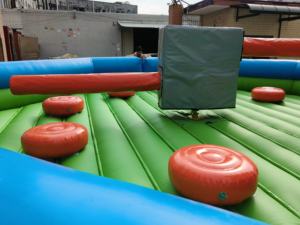 WINSUN - Circuito de Obstáculos Inflable Personalizado y Económico, Pista de Obstáculos Inflable, Trampolín Comercial, Eliminación Inflable - Product Image 5