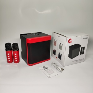 Microphone XINJIA, batterie TF 1500mAh, étanche IPX2, sortie 10W, haut-parleur sans fil portable <span class=keywords><strong>pour</strong></span> la maison, V5.3 A826, karaoké, extérieur - Product Image 1