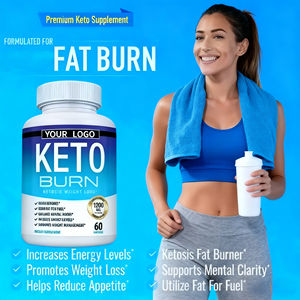 Suplemento Keto Premium OEM, Quemador de Grasa Cetogénico Natural para <span class=keywords><strong>Dieta</strong></span> Keto, Hombres y Mujeres, 60 Cápsulas, Apoyo a la <span class=keywords><strong>Cetosis</strong></span>, Certificado GMP - Product Image 3