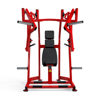 Shandong haute qualité Commercial Gym Fitness Machine ISO-latéral banc presse/entraînement de poitrine vente chaude musculation acier