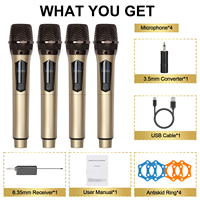 Microphone Sans Fil Professionnel UHF W102 à Bas Prix, Équipement de Studio de Musique pour Églises et Karaoké