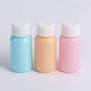 <span class=keywords><strong>Logo</strong></span> personalizzato materiale PE Packaging cosmetico 30ml profumo Shampoo crema bottiglie tappo a vite pompa spruzzatore colore personalizzato - Product Image 2